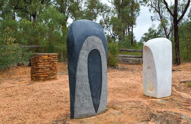 Sculptures in the Scrub Walking Track