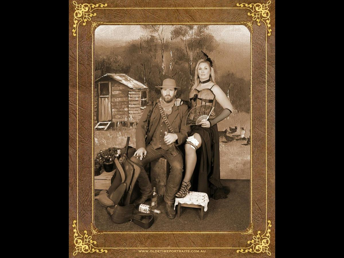 Western Bushranger Theme Portrait