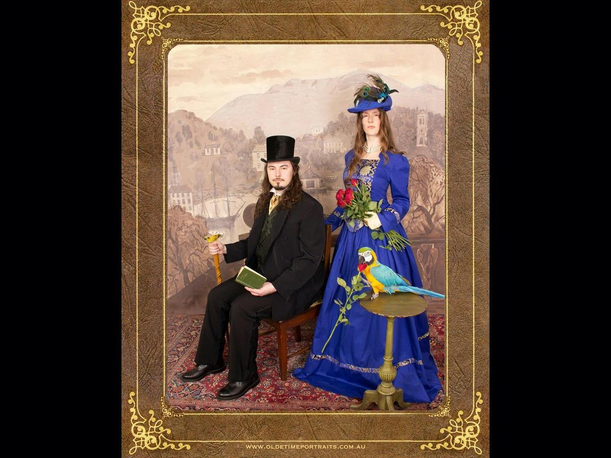 Classic Victorian Colonial Portrait