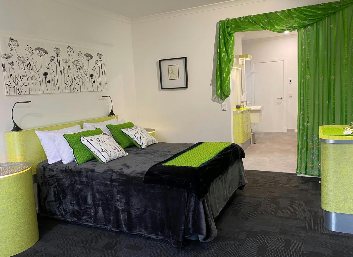 Spacious bedrooms