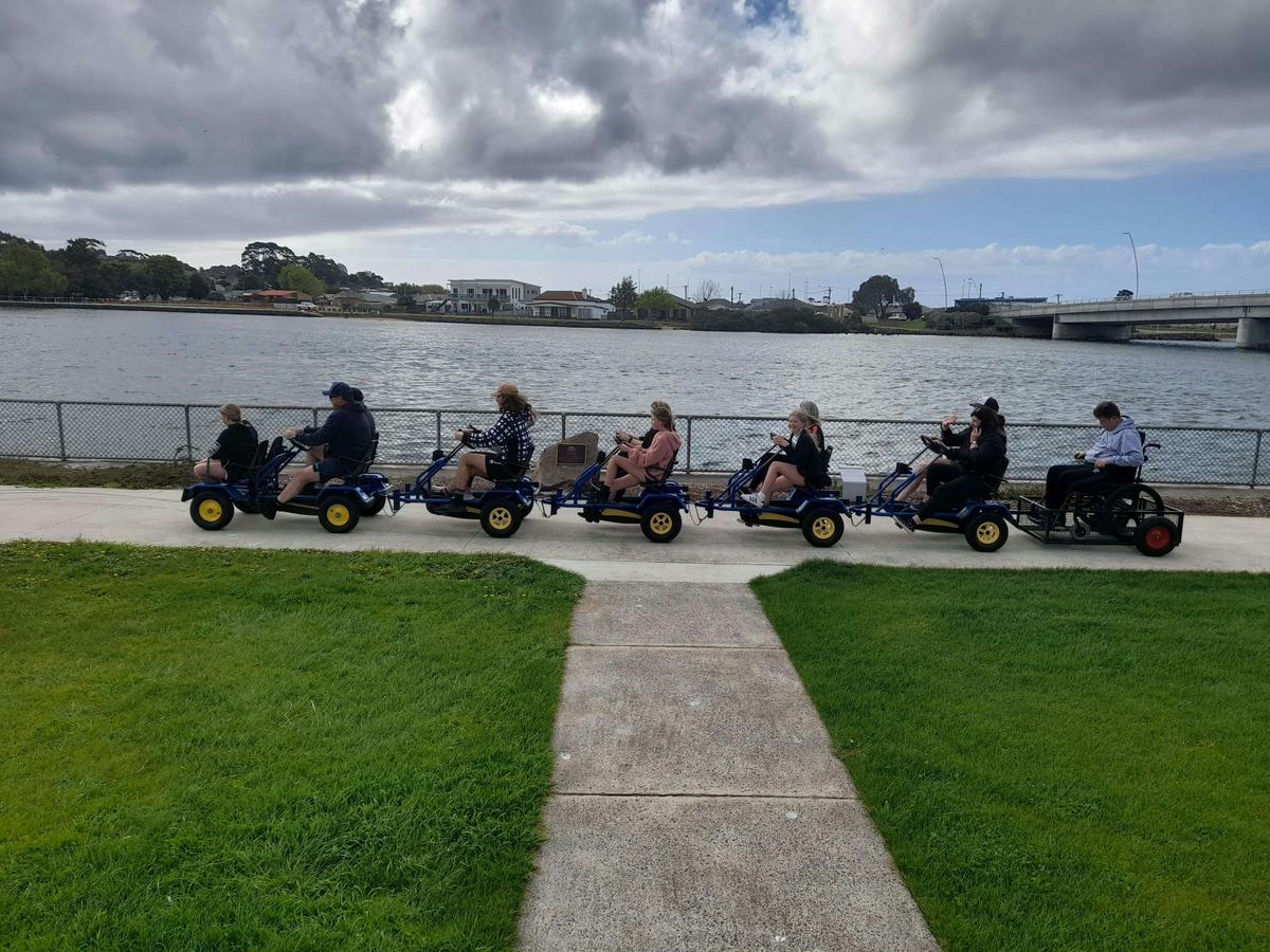 Train and wheelchair