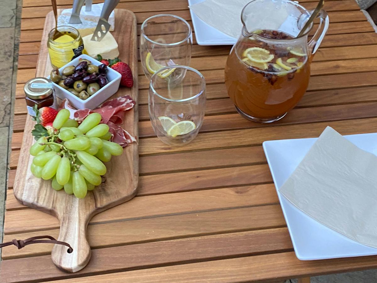 Cheese Platter & Hot Toddy