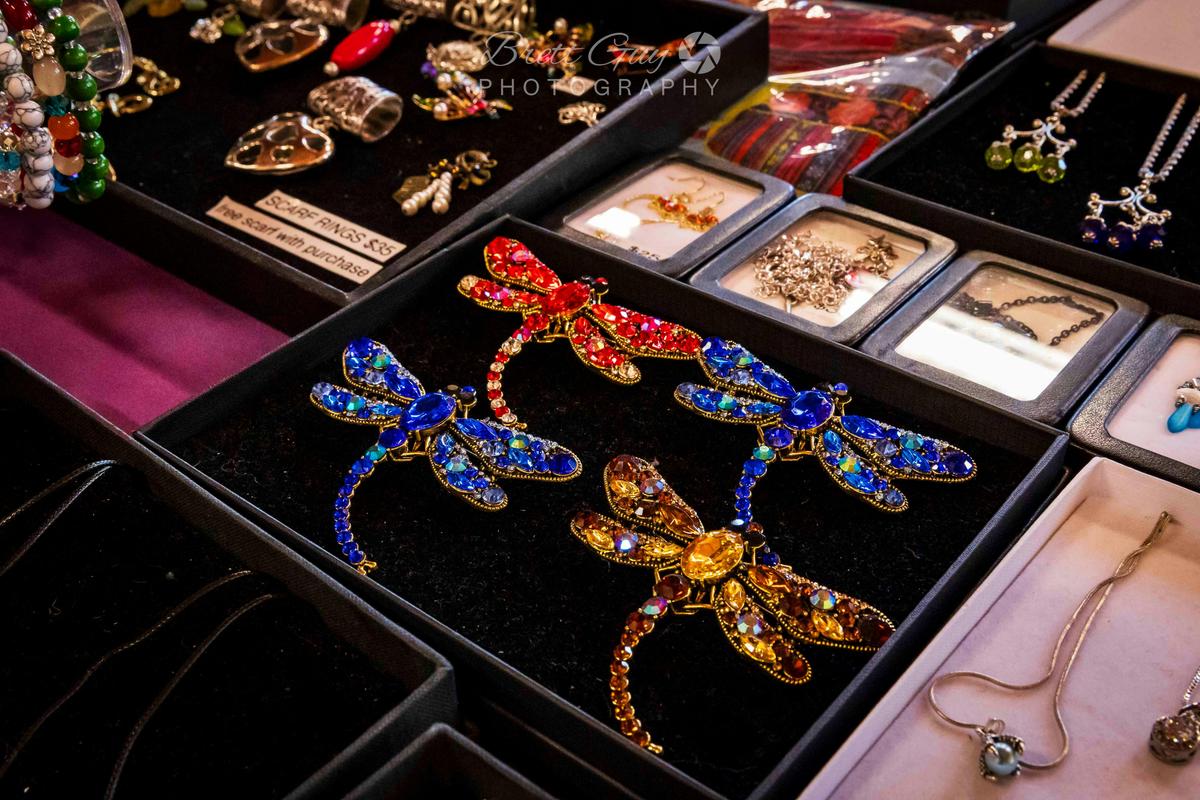 Handmade jewellery at Richmond Village Market