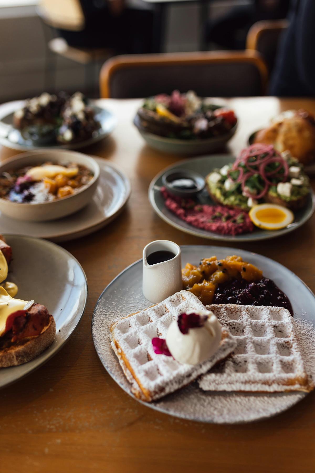 Menu items