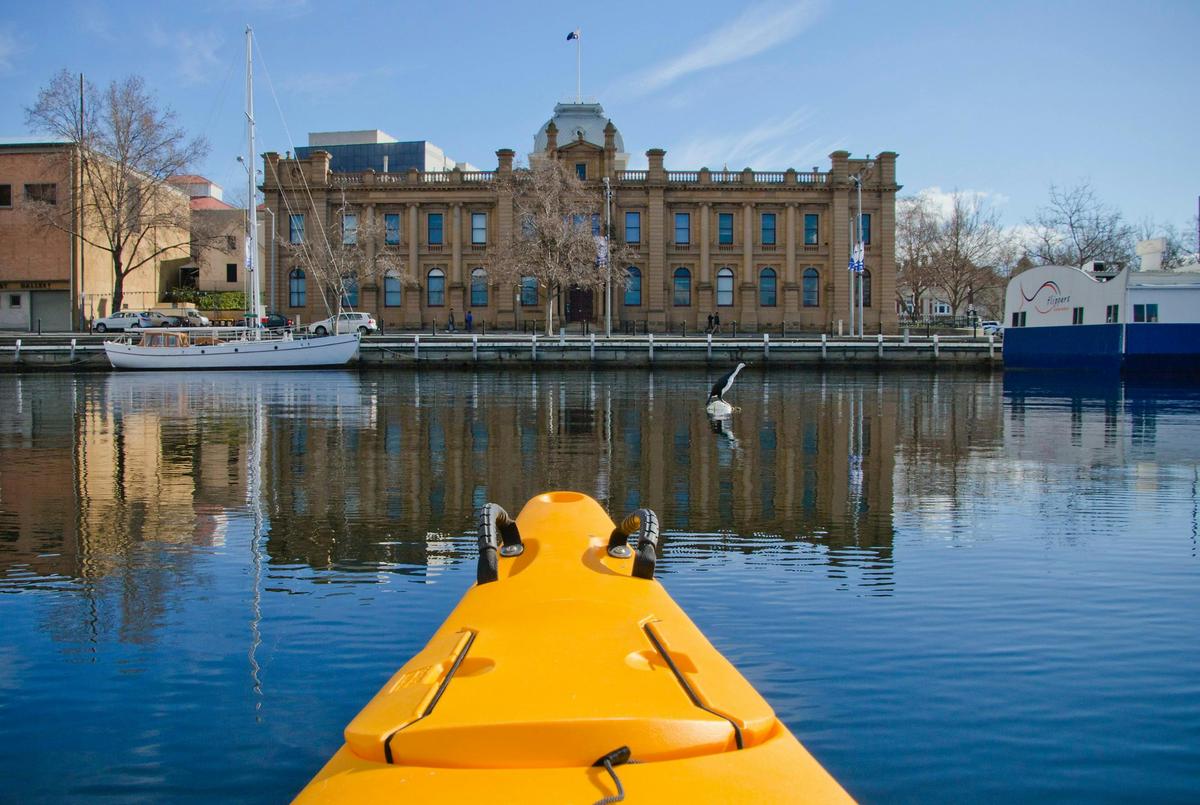 Hobart City paddle