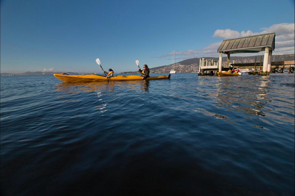 Hobart City paddle