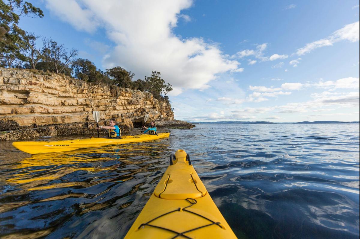 Hobart's Cliffs, Caves and Beaches
