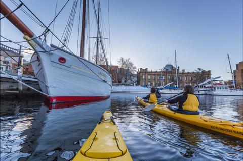 Hobart City paddle