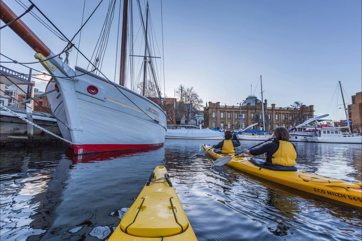 Hobart City paddle