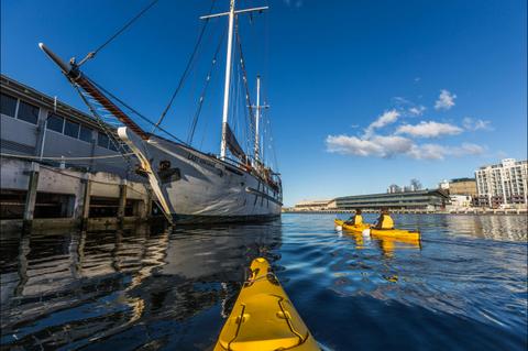 Hobart City paddle