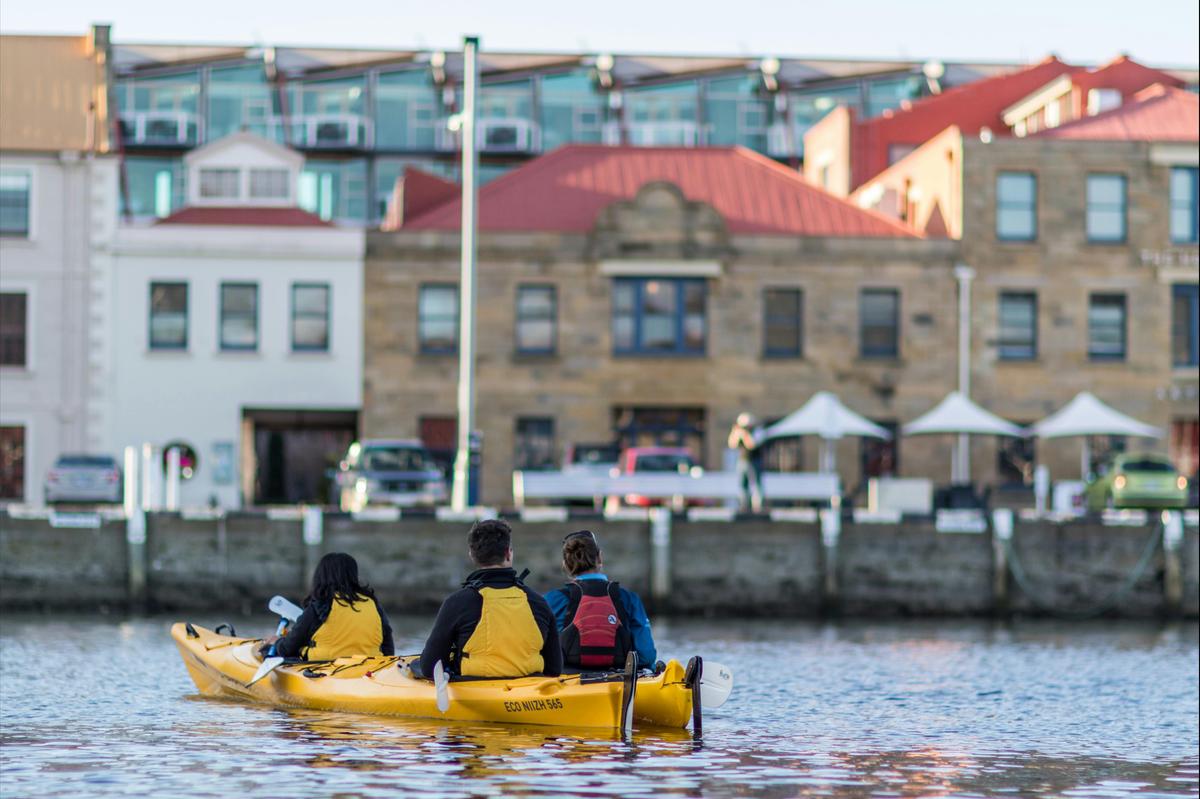 Hobart City paddle