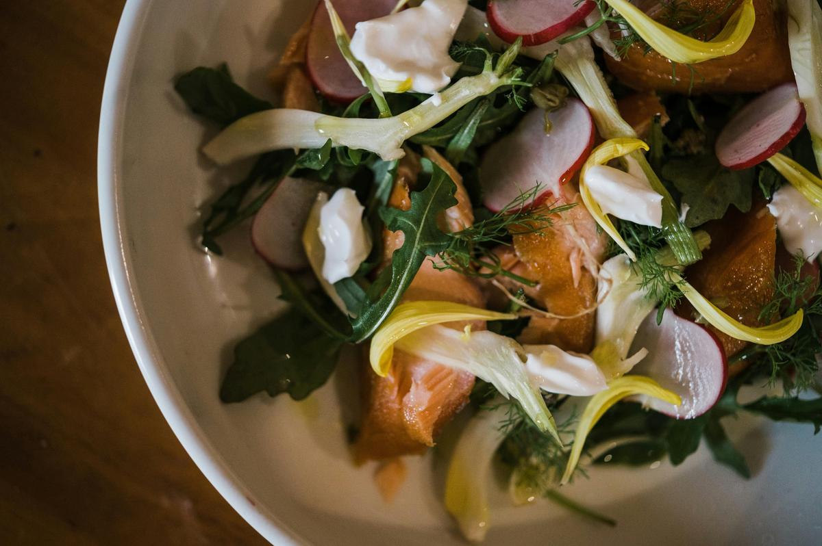 Smoked Tasmanian Salmon can be used as a ready to eat product
