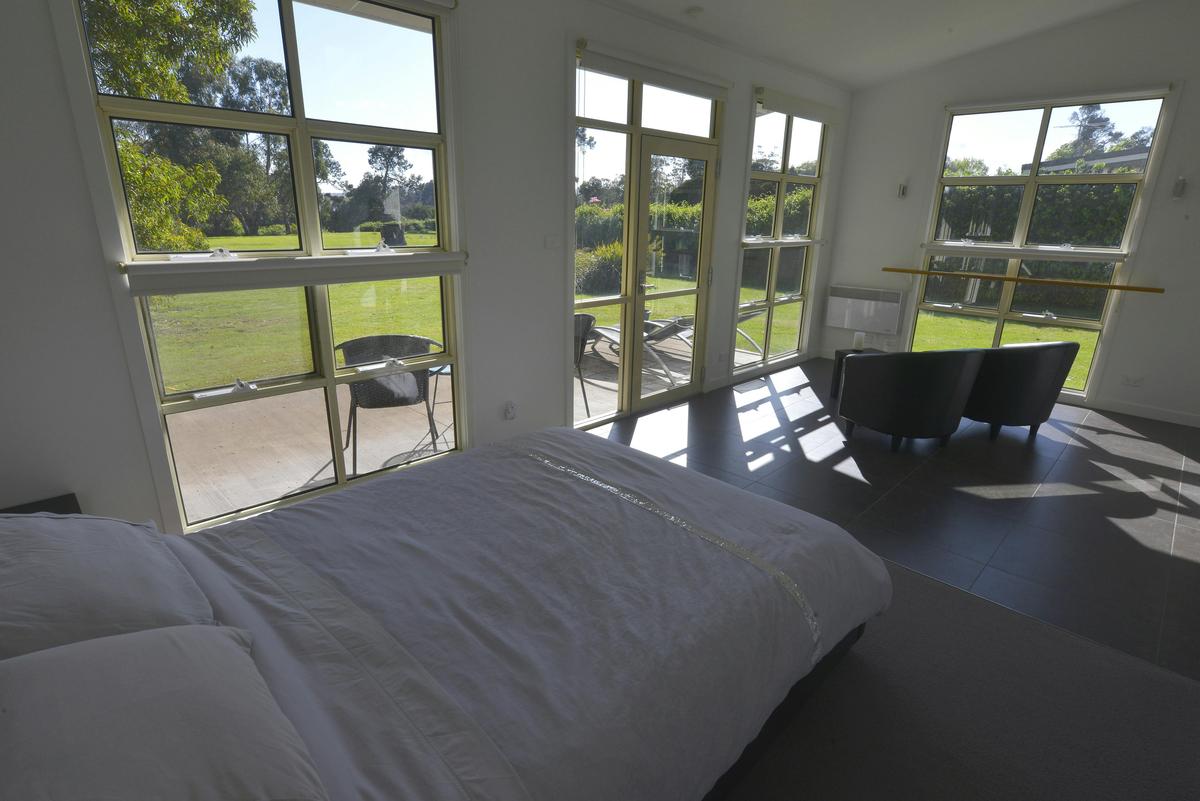 Spacious bedroom