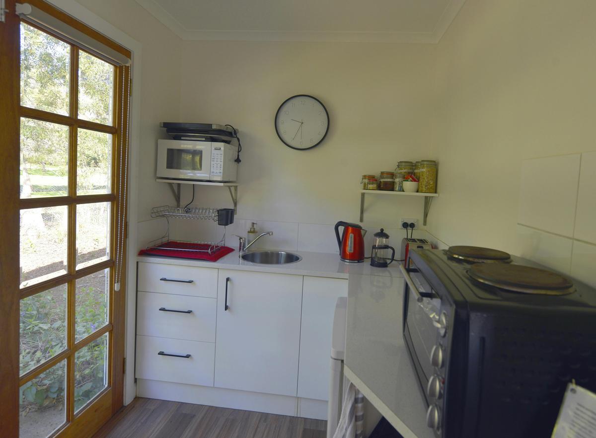 Well stocked kitchenette