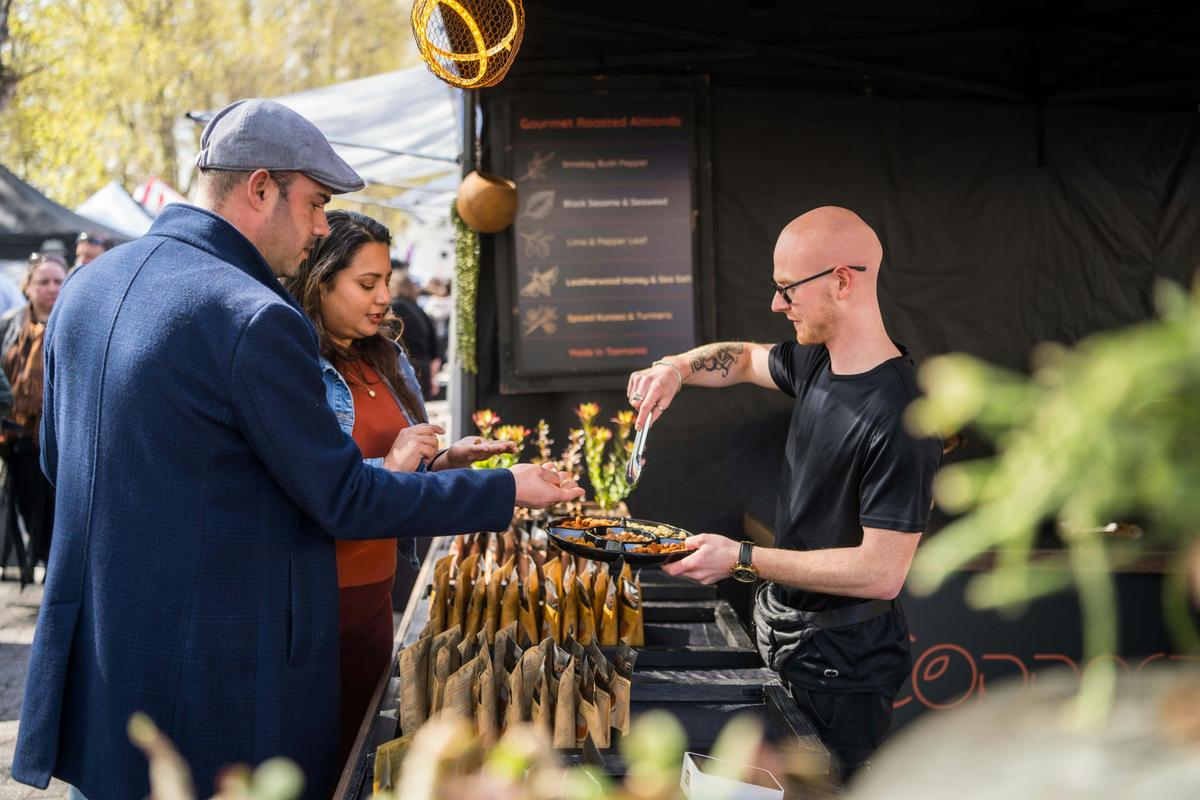 Enjoy tasting products from our stallholders