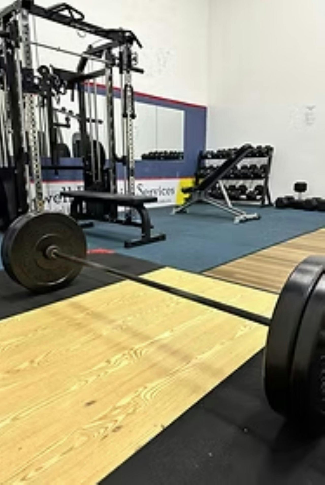 Gym area