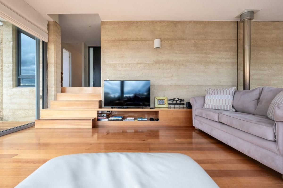 Living room with TV