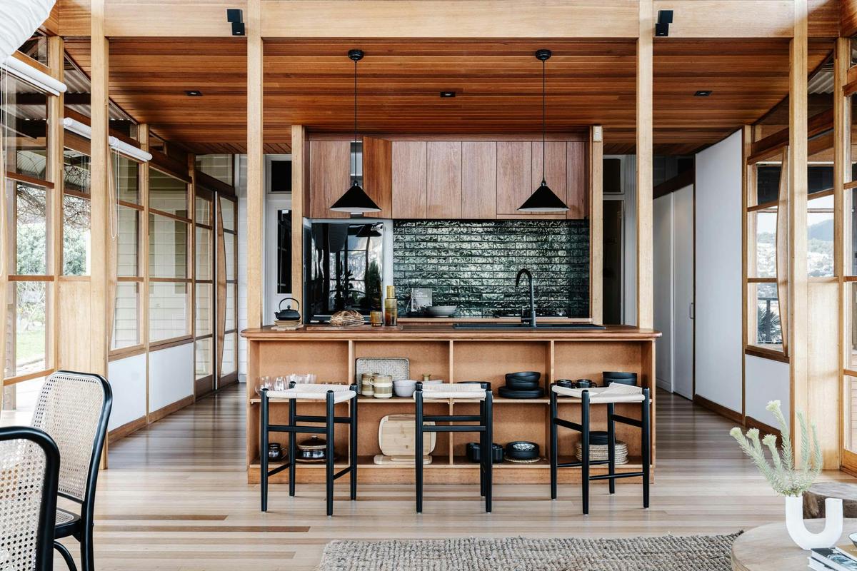 Kitchen area.