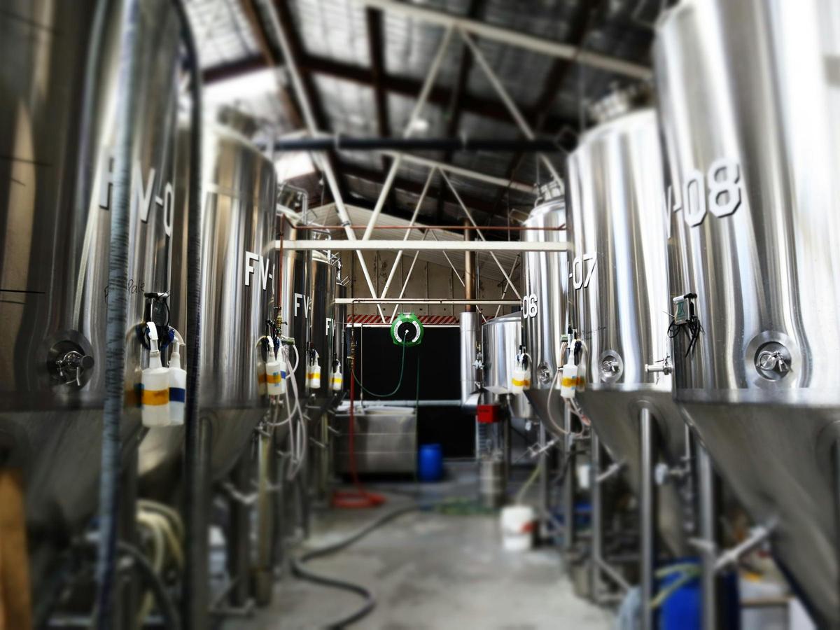 All of our beers are brewed on site - enquiry about a private tour.