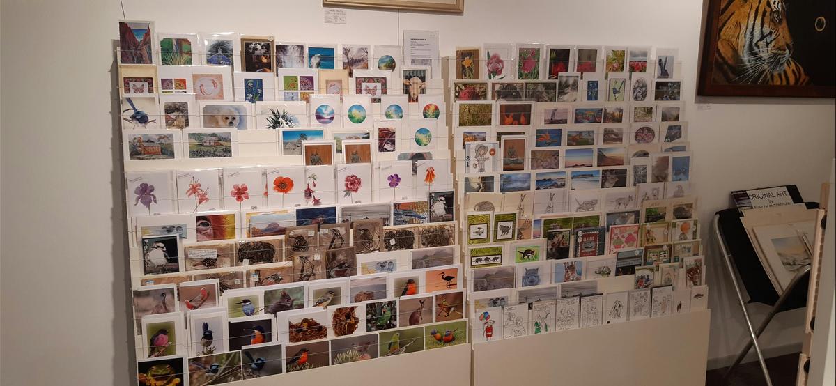 Cards by local Artists