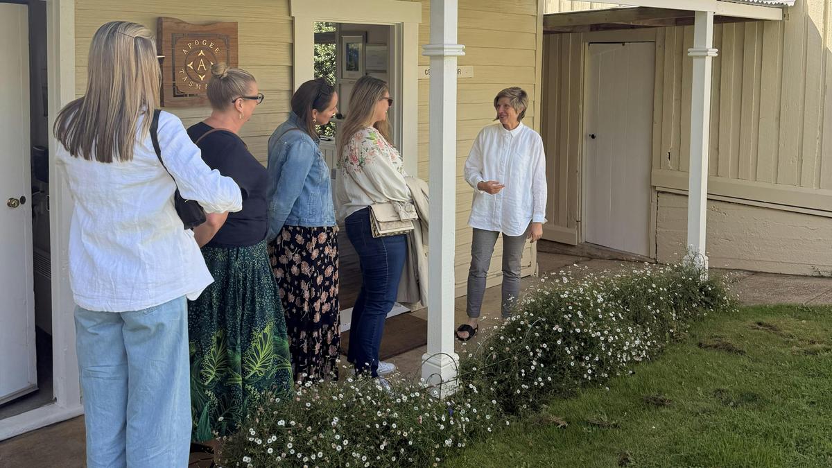 Guests at Apogee Vineyard