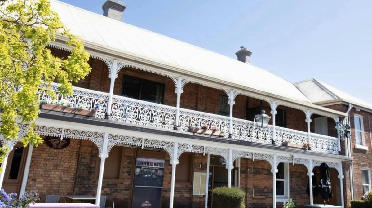 Front of hotel