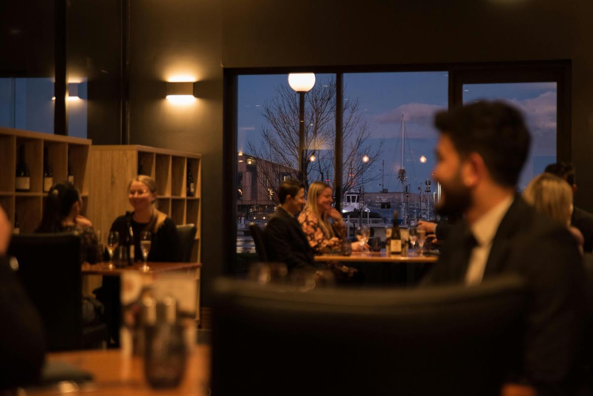 Guests dining in Tasman Restaurant