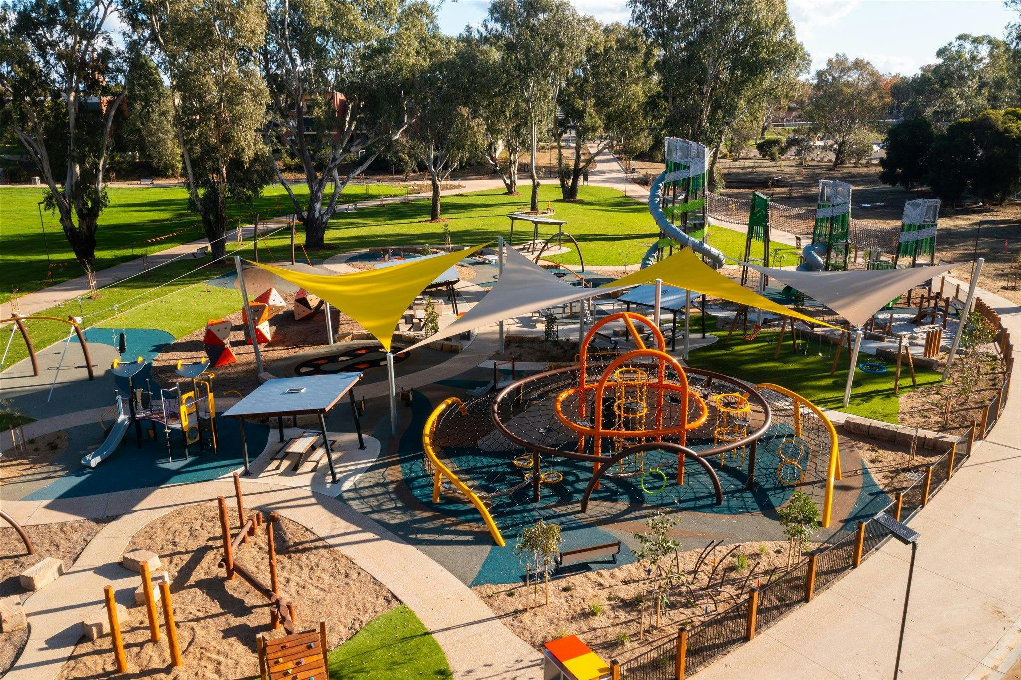 Riverside 'destination' playground