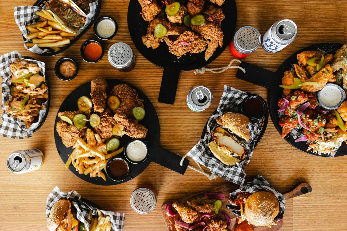 Chicken Shop burgers and chicken