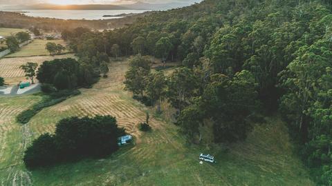 Sheepwash Rd Camp, South Bruny