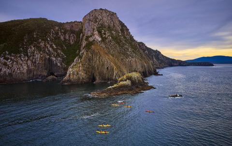 The Bruny Island Paddle