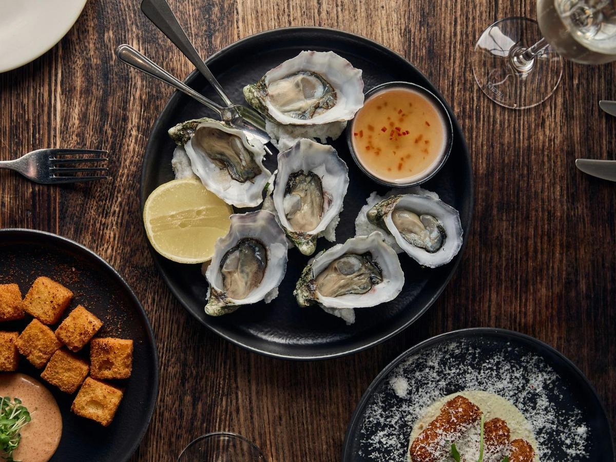 Tasmania oysters and other snacks