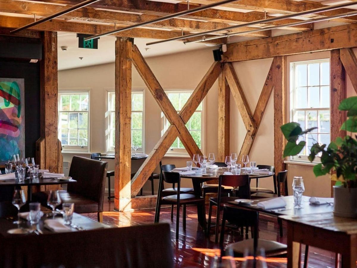 Main dining room on the ground floor of the historic Ritchies Mill