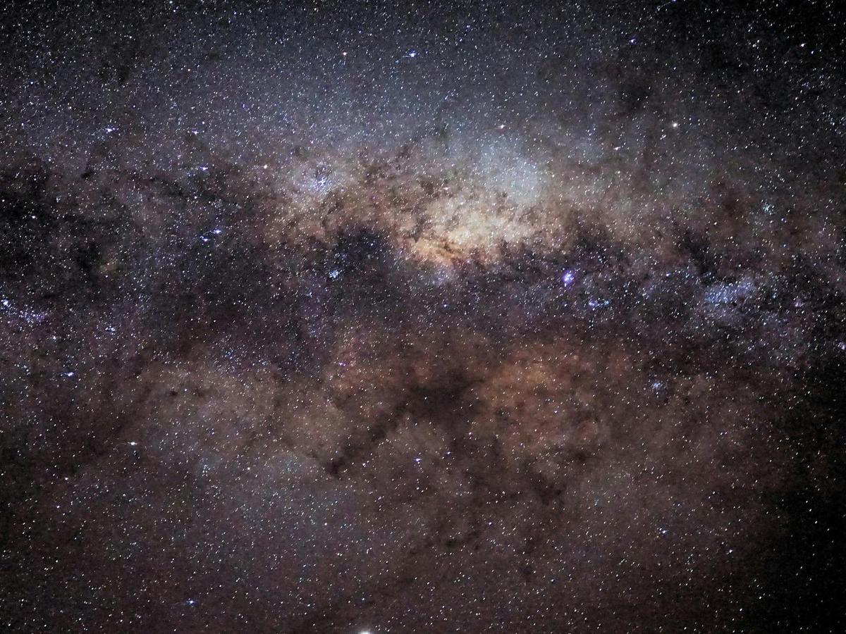 The Milky Way’s Galactic Core rising over Tasmania’s dark winter sky.