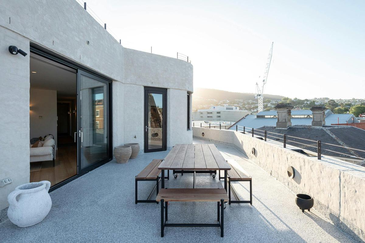 Penthouse deck