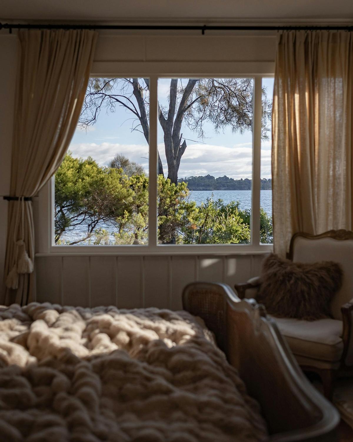 Positioned just metres from the water’s edge