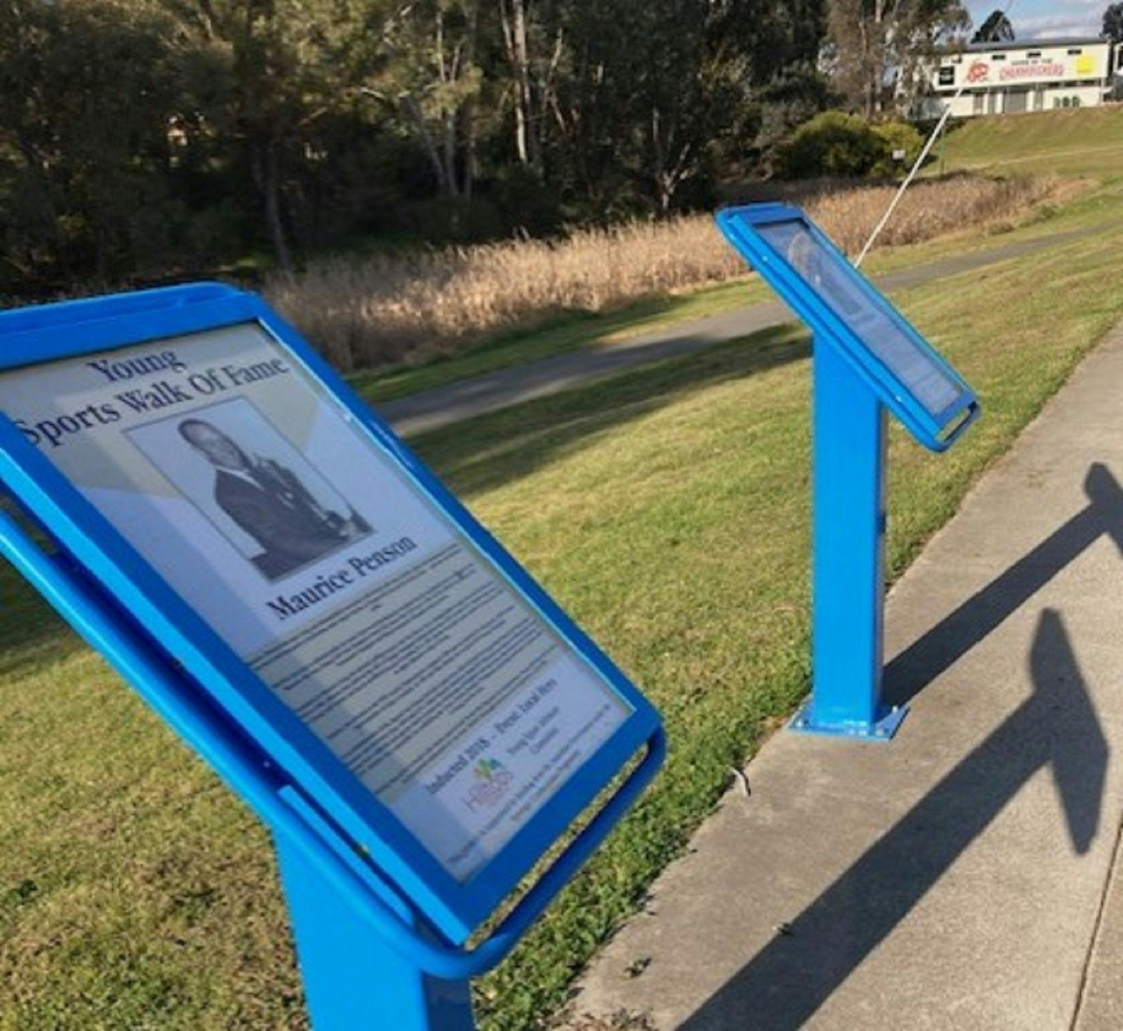 Sports Walk Of Fame Signage