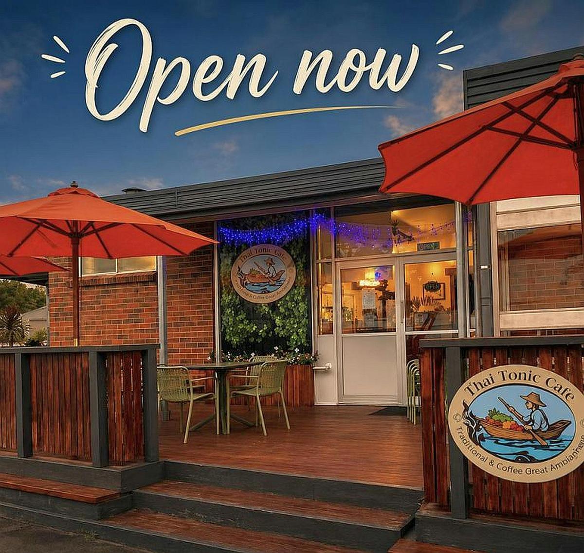 Thai Tonic Cafe - Beachside in Penguin, Fresh Food & Coffee, Great Atmosphere