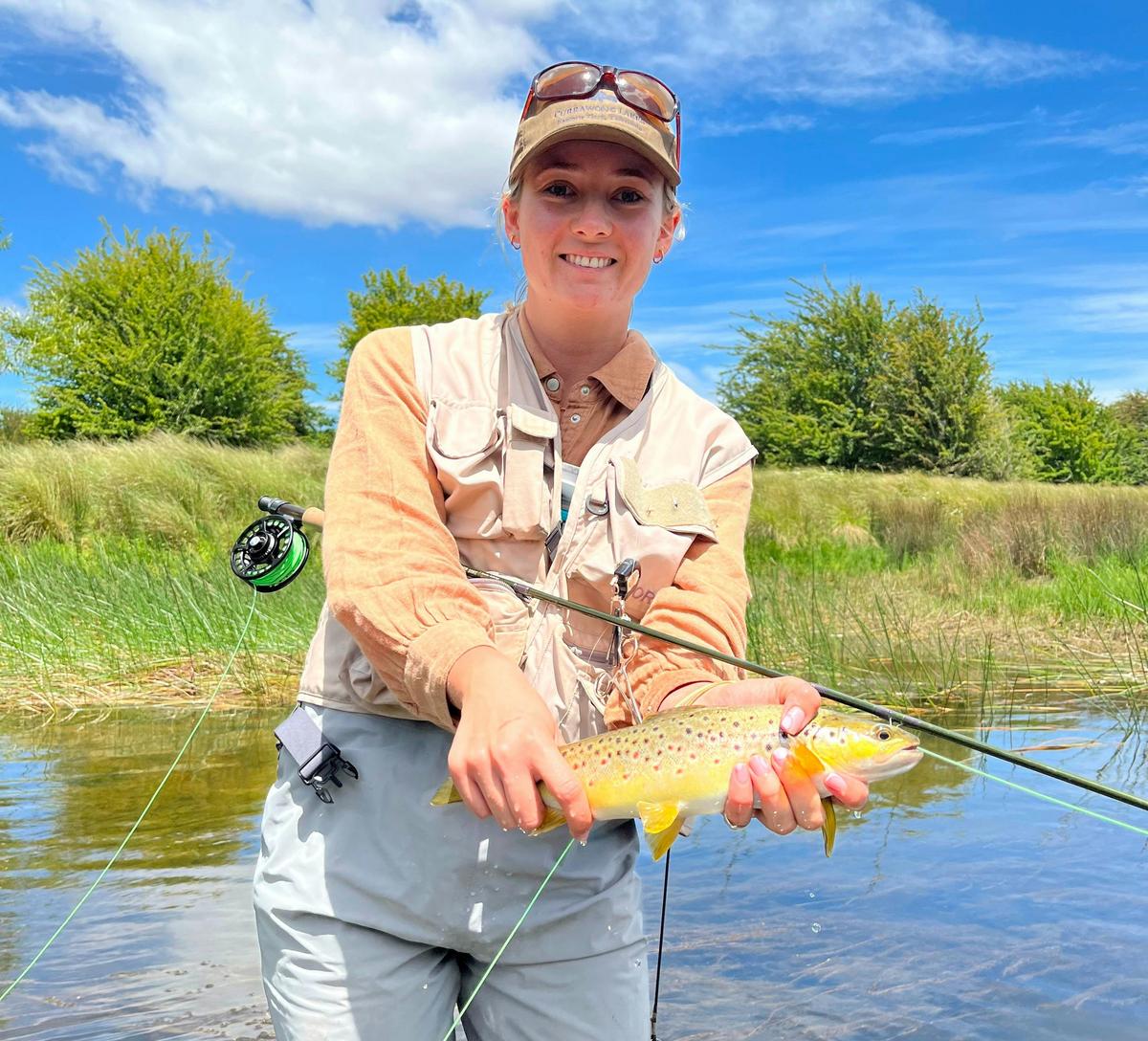Guided fly fishing on Tasmania’s rivers and lakes — clear water, wild trout, and time well spent.