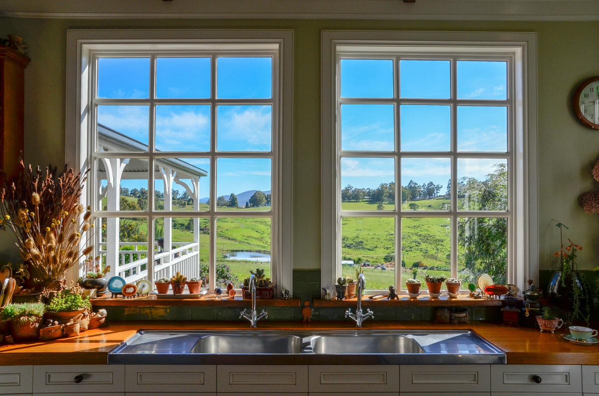 View from the kitchen window