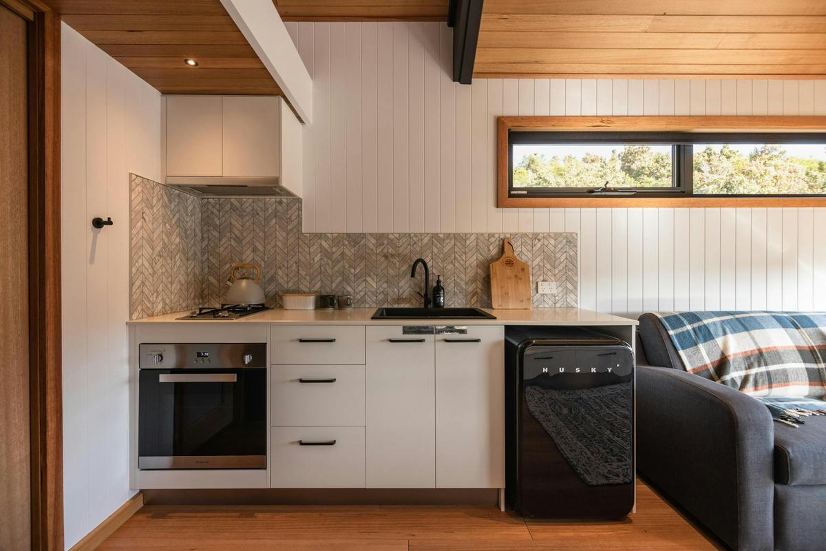 Tiny house kitchen