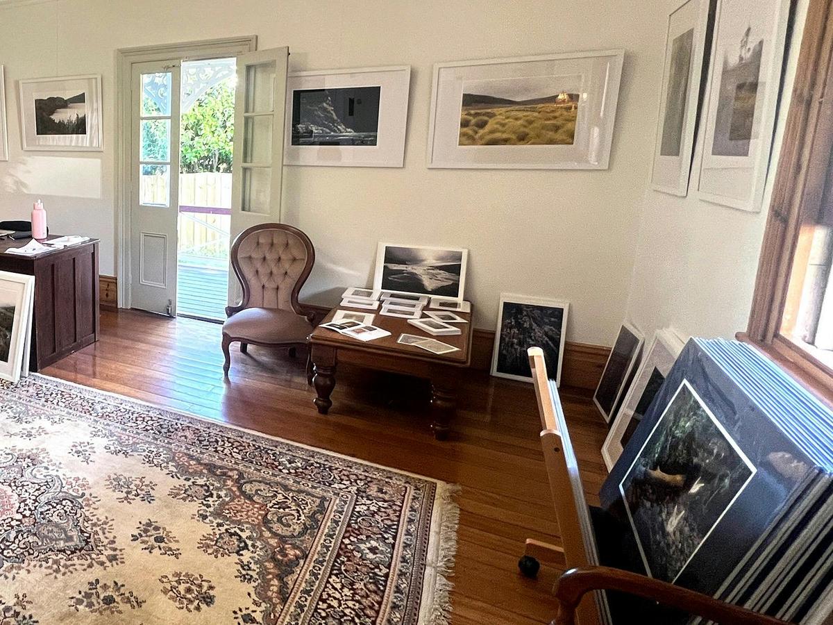 The Elm & the Raven Studio Gallery of artist and photographer, Emma Coombes in Tasmania's Huon Valle