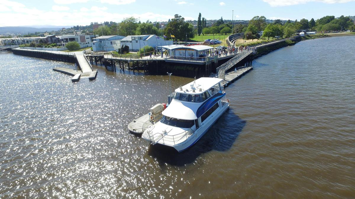 Tamar Odyssey moored at Home Point Cruise Terminal