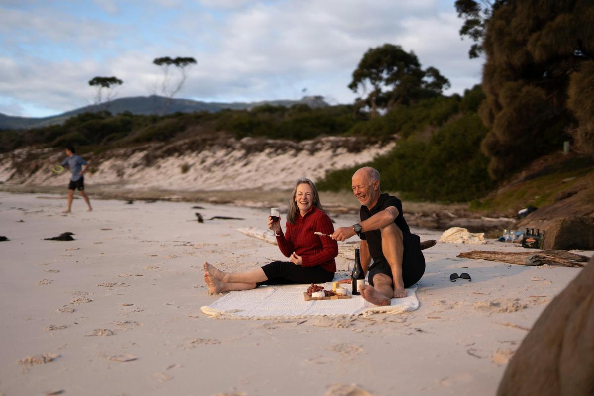 Sunset sips_The Maria Island Walk