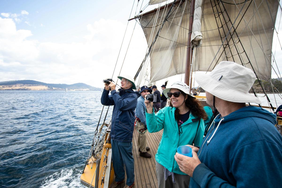 90 minute Tall Ship Harbour Sails  - From Hobart