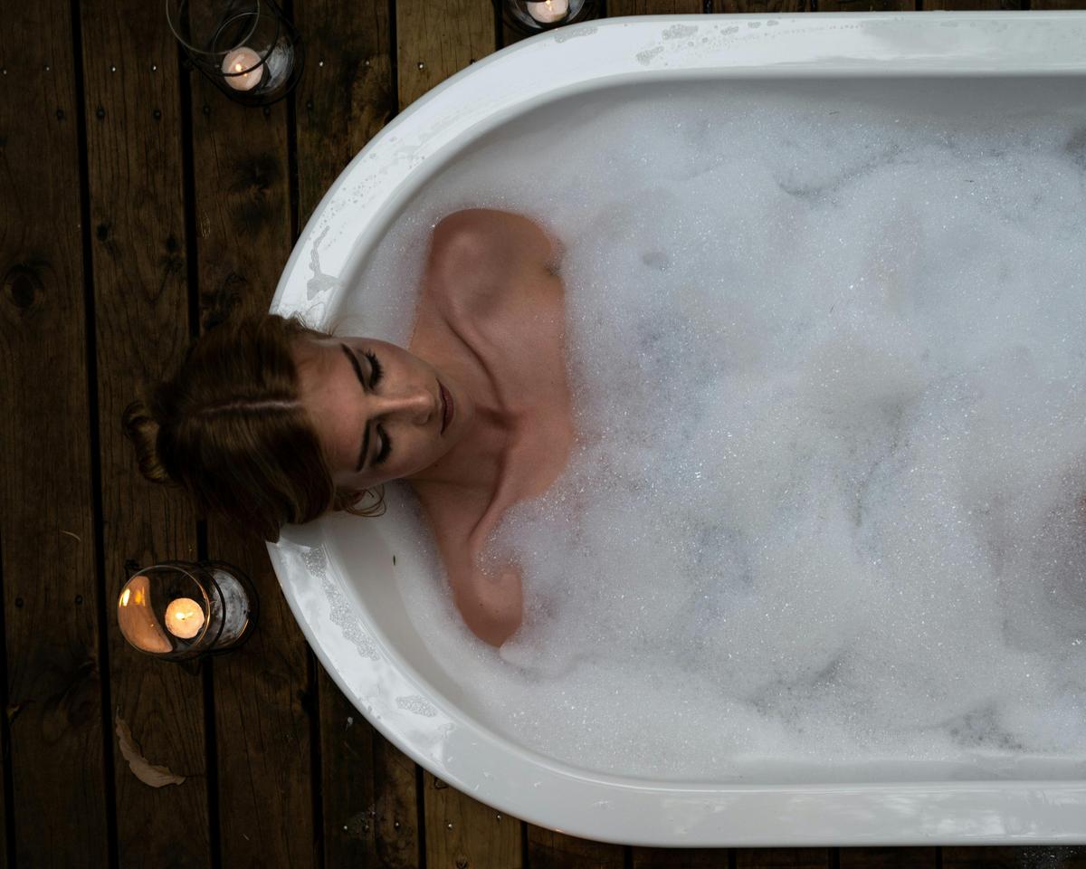 Bathe under the stars