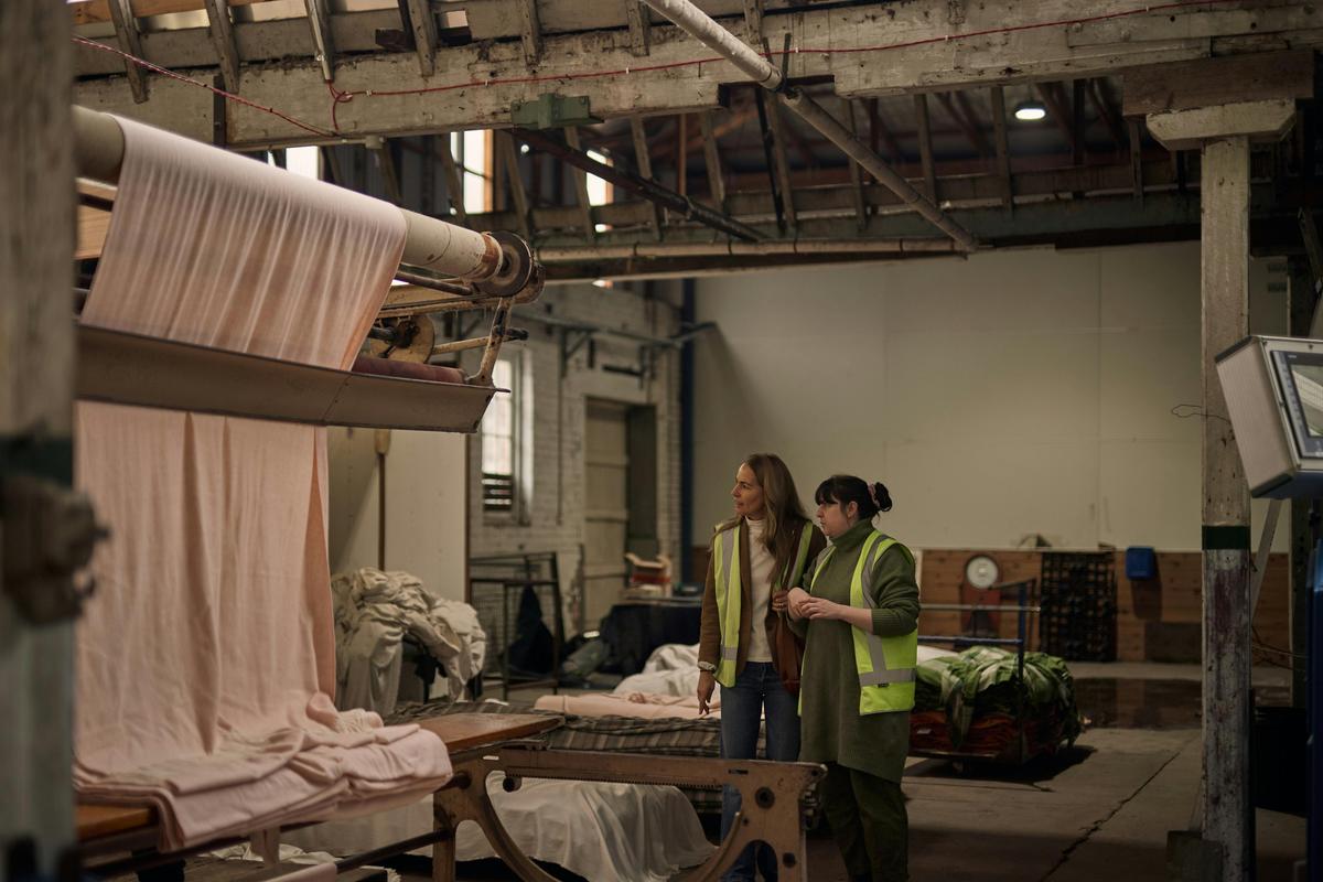 Behind the warmth - woollen mill winter tour