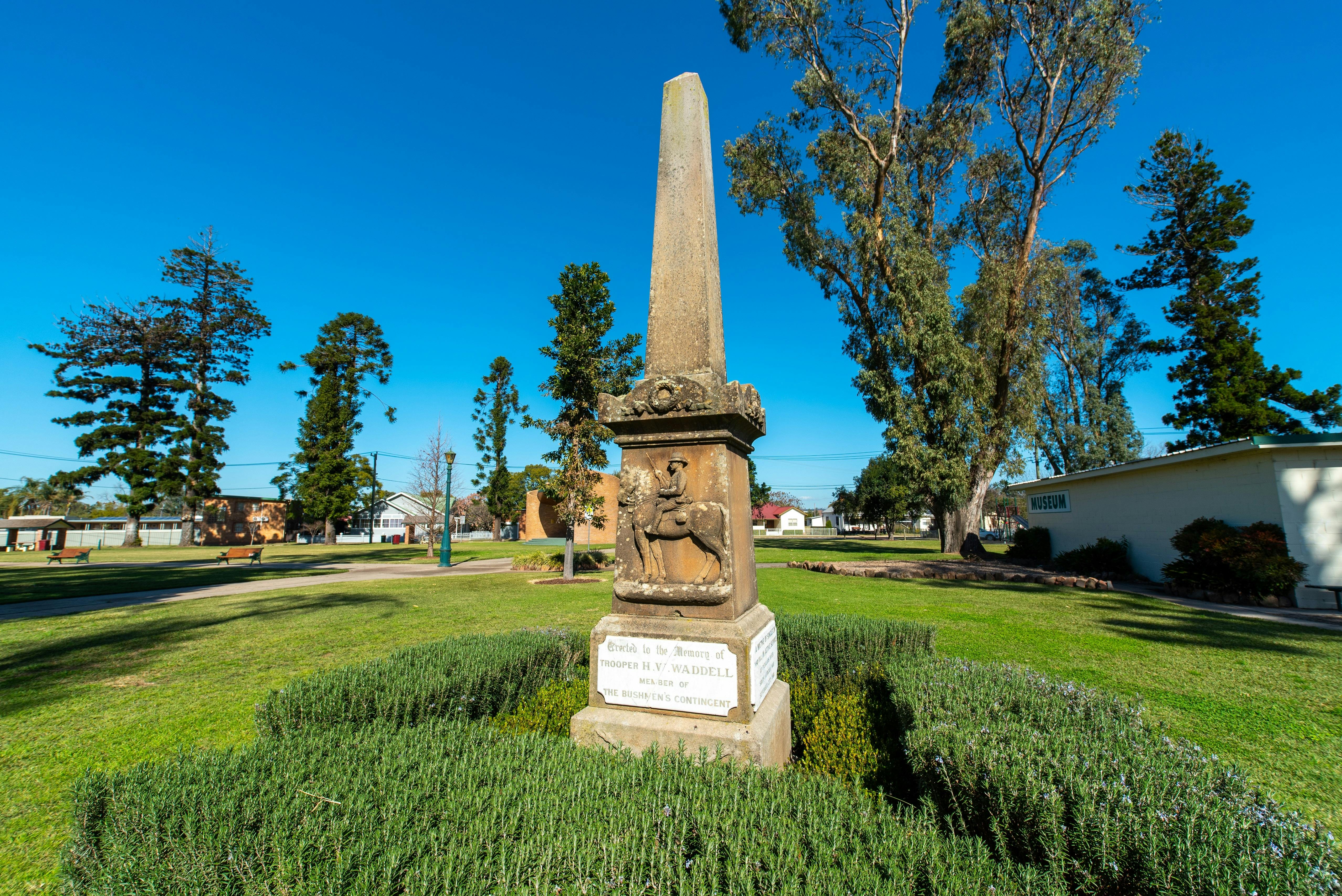 Singleton Boer War Memorial - Burdekin Park