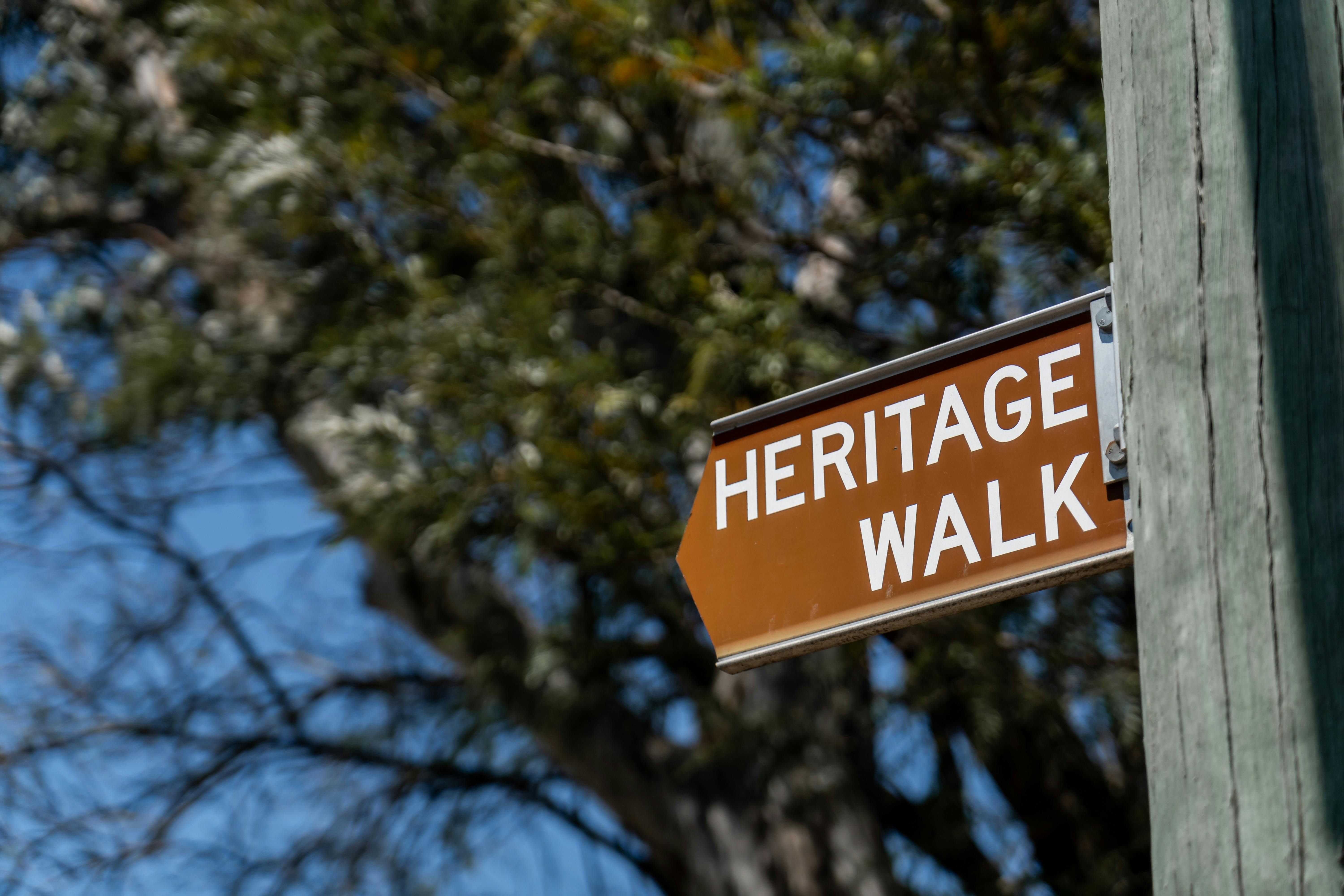 Heritage Walk Sign