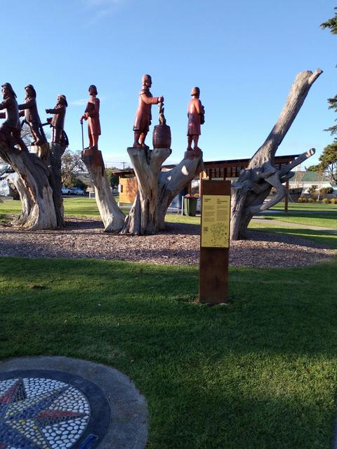 Windmill Point Tree Sculptures